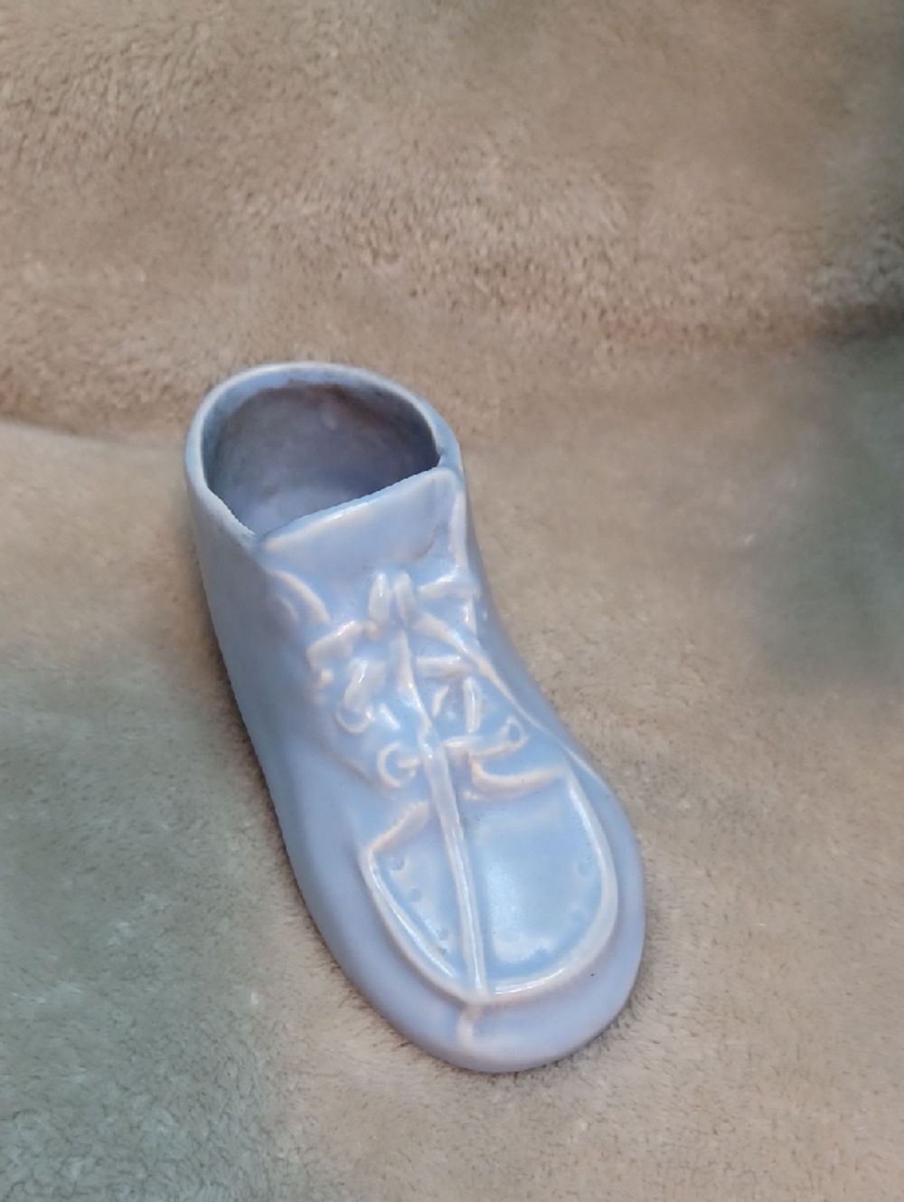 Vintage Nelson McCoy Pottery Boot